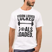 Vision Locked Goals Loaded T-Shirt - Tactisch Prod (Voorkant)