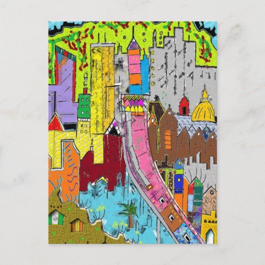 Vision Medellin Colombia Briefkaart (Voorkant)