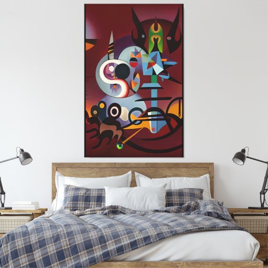Vision of a Midnight Ritual - Ken Gage Art Canvas Afdruk (Insitu (Slaapkamer))