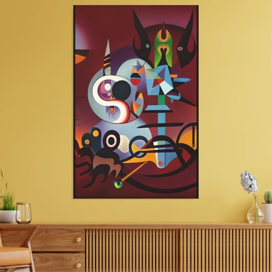 Vision of a Midnight Ritual - Ken Gage Art Canvas Afdruk (Insitu (Woonkamer))