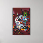 Vision of a Midnight Ritual - Ken Gage Art Canvas Afdruk (Voorkant)