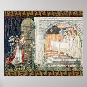 Vision of Angels to Perceval Poster