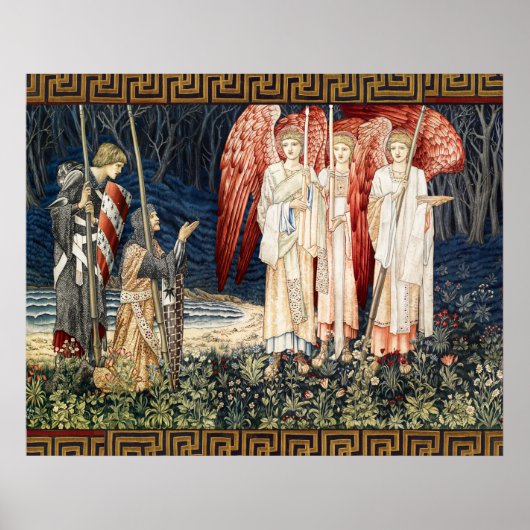Vision of Angels to Perceval Poster (Voorkant)