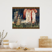 Vision of Angels to Perceval Poster (Keuken)