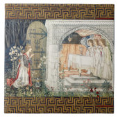 Vision of Angels to Perceval Tegeltje (Voorkant)