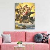 Vision of Ezekiel, c.1518 Canvas Afdruk (Insitu (Woonkamer))