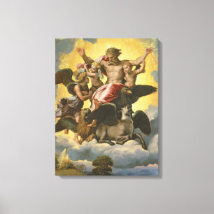 Vision of Ezekiel, c.1518 Canvas Afdruk