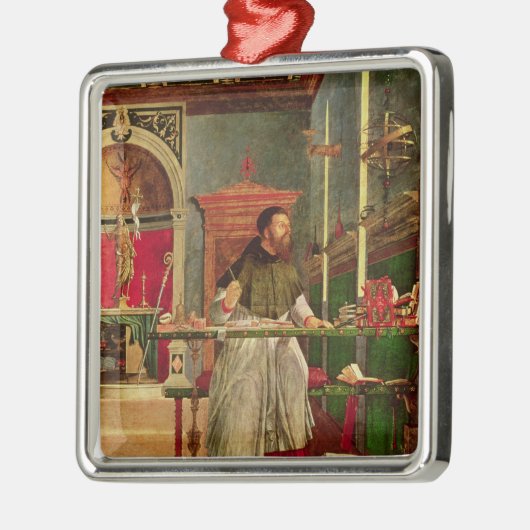 Vision of St. Augustine, 1502-08 Metalen Ornament (Links)