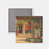 Vision of St. Augustine, 1502-08 (olie op canvas) Magneet (Voorkant / Achterkant)
