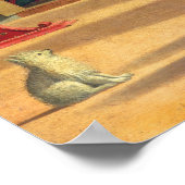 Vision of St. Augustine, 1502-08 (olie op canvas) Poster (Hoek)