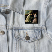 Vision of St. Peter Nolasco, 1629 Vierkante Button 5,1 Cm (In situ)