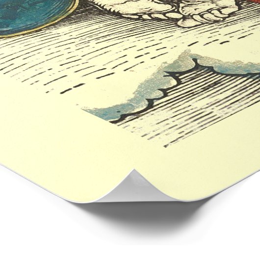 Vision of the Seven Candlesticks by Albrecht Dürer Poster (Hoek)