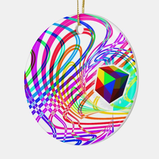 "Vision Quest" Keramisch Ornament (Links)
