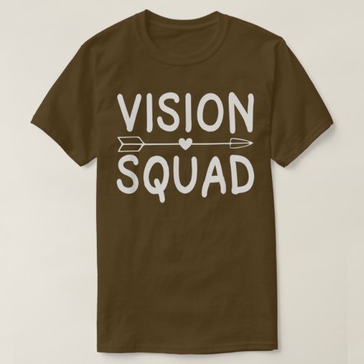 Vision Squad Optometrist Optometry Eyes Doctor Gif T-shirt (Design voorkant)