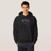 Vision Squad Tie Dye Terug Naar School Waardering Hoodie (Voorkant volledig)