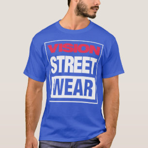 Vision Street Draag jaren 80 skateboarden Retro ja T-shirt