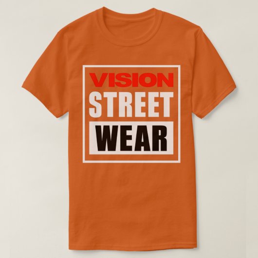 Vision Street Draag T-shirt (Design voorkant)