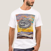 "Vision" T-shirt van Nefertara (Voorkant)