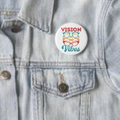 Vision Vibes Optometrist Optometrie Personeel Opti Ronde Button 5,7 Cm (In situ)