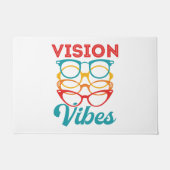 Vision Vibes Optometrist Optometry Deurmat (Voorkant)