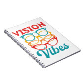 Vision Vibes Optometrist Optometry Notitieboek (Rechterzijde)