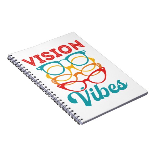 Vision Vibes Optometrist Optometry Notitieboek (Rechterzijde)