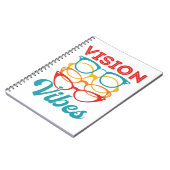Vision Vibes Optometrist Optometry Notitieboek (Linkerzijde)