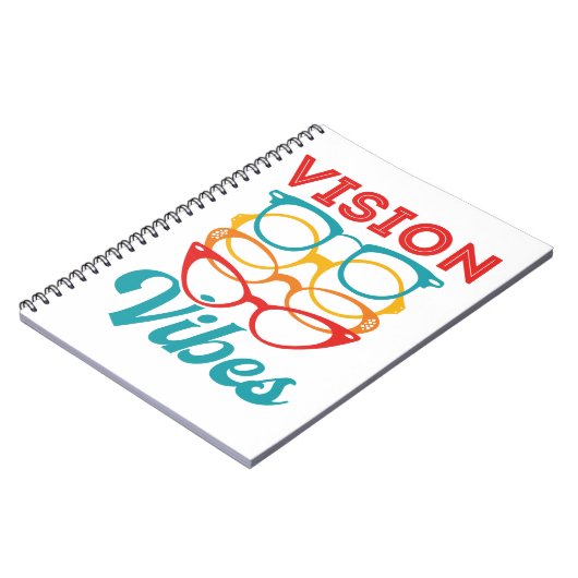Vision Vibes Optometrist Optometry Notitieboek (Linkerzijde)