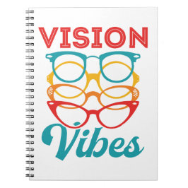 Vision Vibes Optometrist Optometry Notitieboek