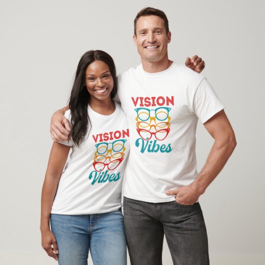 Vision Vibes Optometrist Optometry T-shirt (Unisex)