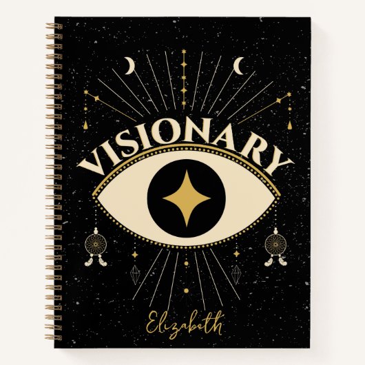 Visionair derde oog notitieboek (Voorkant)