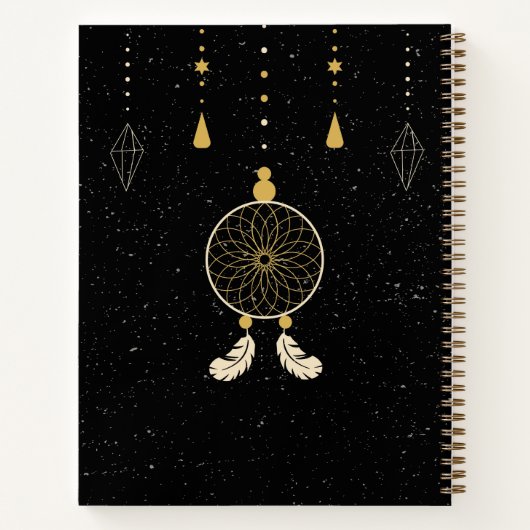 Visionair derde oog notitieboek (Achterkant)