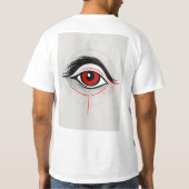 "Visionair embleem: oog Logo T-shirt" T-shirt (Achterkant)