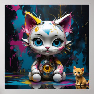 visionair Kat Poster