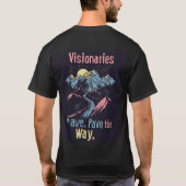visionaire kunst t-shirt (Achterkant)