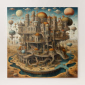 Visionaire stadsbouwpuzzel legpuzzel (Verticaal)