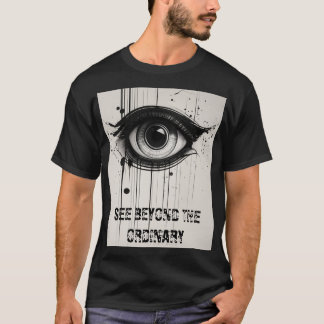 Visionaire vibes: het Abstracte oog T-shirt