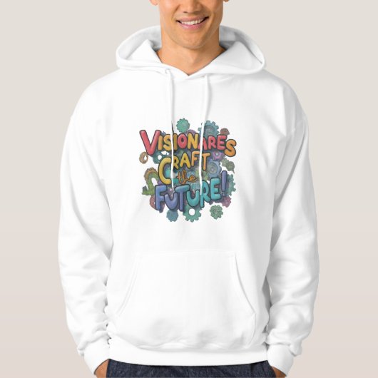 Visionairs Ambachten voor de toekomst - Mannen Hoodie (Voorkant)