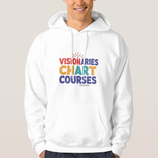 Visionairs Grafiekcursussen Hoodie (Voorkant)