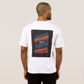 Visionairs plaveien manieren om T-shirt naar voren (Achterkant volledig)