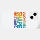 Visionairs vormen geschiedenissen Case-Mate iPhone case (Achterkant (horizontaal))