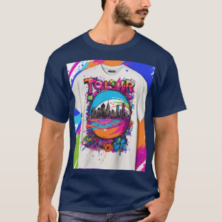 Visionaries Creëer Tomorrow" T-shirt ontwerp