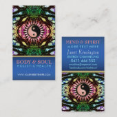 Visionary Forest YinYang NewAge-Visitekaartjes Visitekaartje (Voorkant / Achterkant)