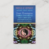 Visionary Forest YinYang NewAge-Visitekaartjes Visitekaartje (Achterkant)