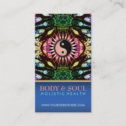 Visionary Forest YinYang NewAge-Visitekaartjes Visitekaartje (Voorkant)