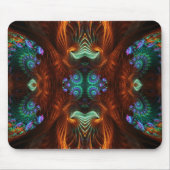 Visionary Fractal Butterfly Mousepad Muismat (Voorkant)