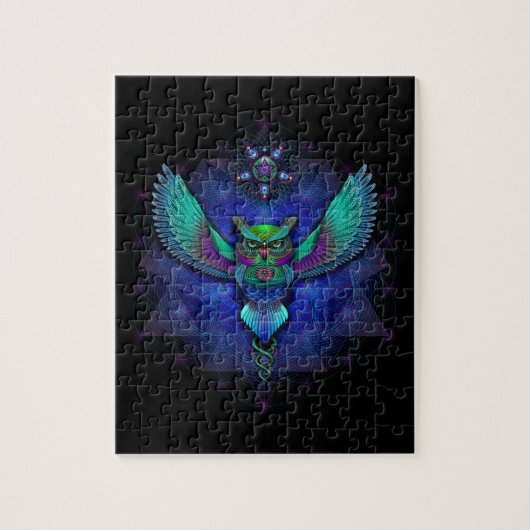 Visionary Owl Legpuzzel (Verticaal)