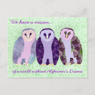 Visionary Owls Briefkaart