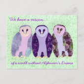 Visionary Owls Briefkaart (Voorkant)
