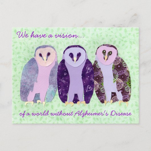 Visionary Owls Briefkaart (Voorkant)